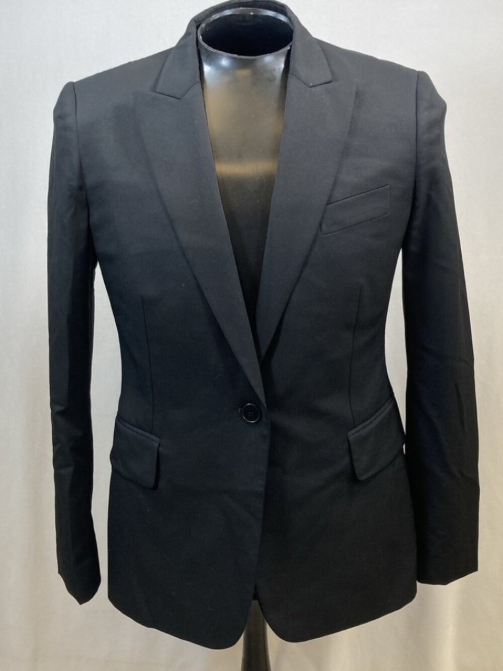 Stella McCartney Men’s Wool Jacket Blazer Coat Navy Size 48